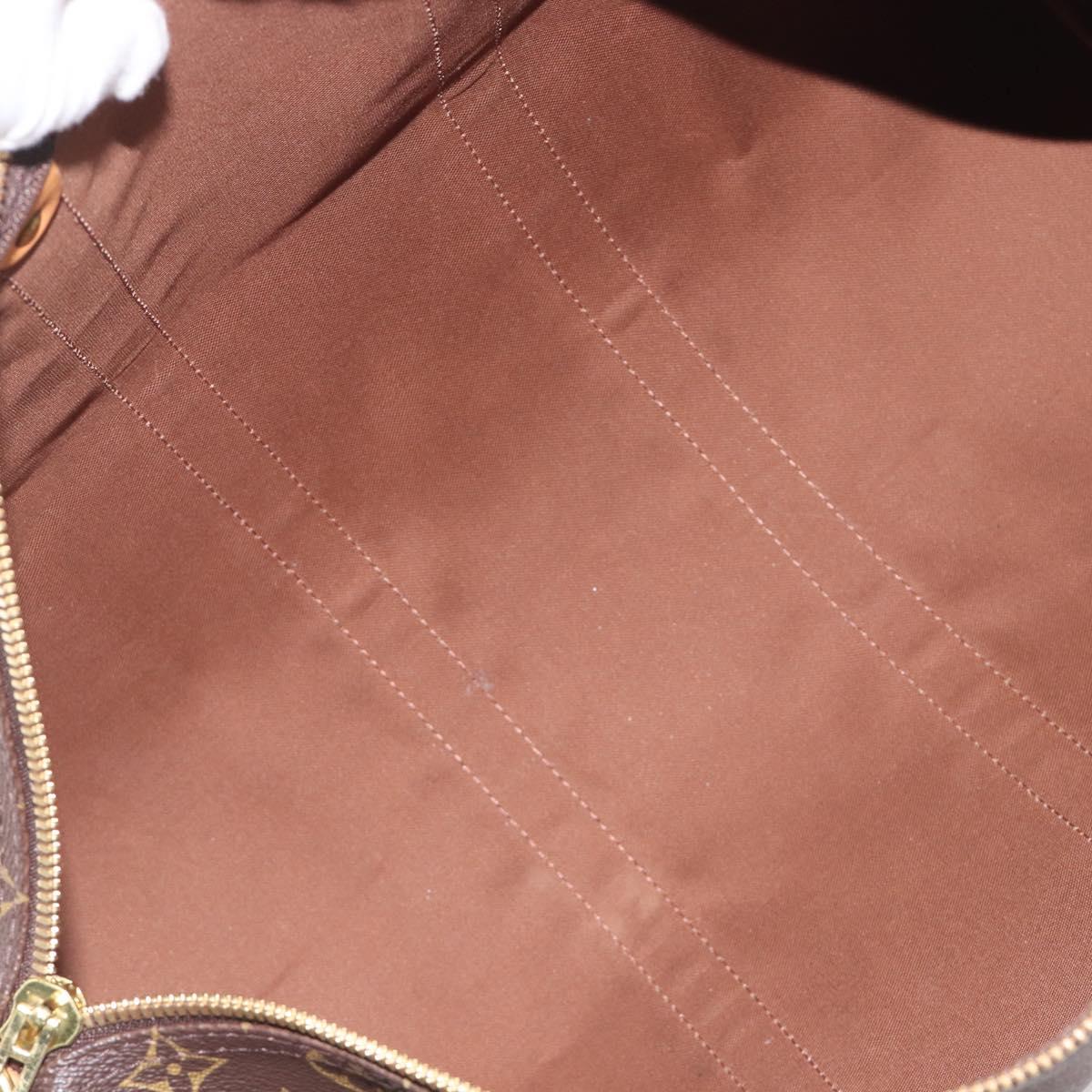 LOUIS VUITTON Monogram Keepall Bandouliere 45 Boston Bag M41418 LV Auth BA15849A