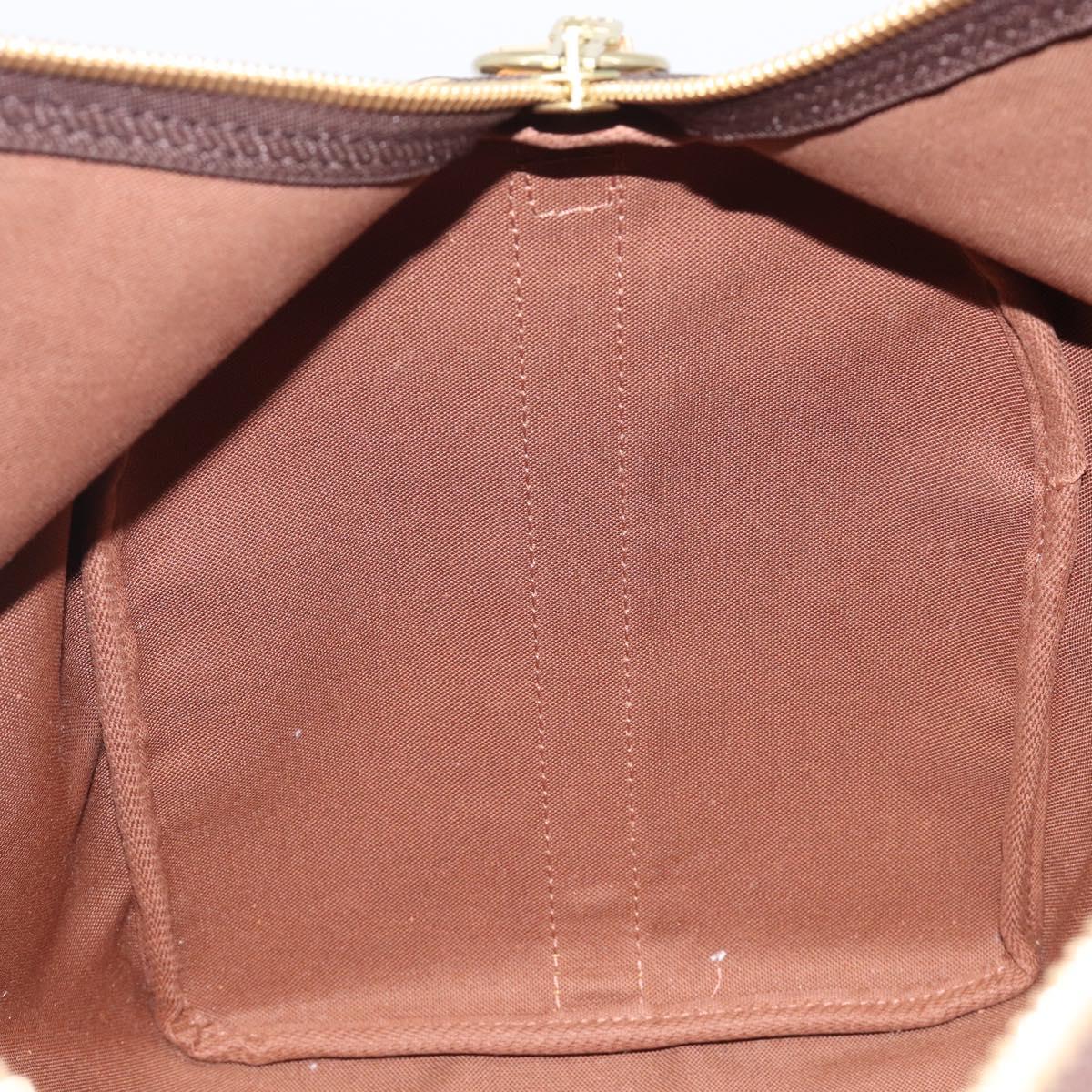 LOUIS VUITTON Monogram Keepall Bandouliere 45 Boston Bag M41418 LV Auth BA15849A