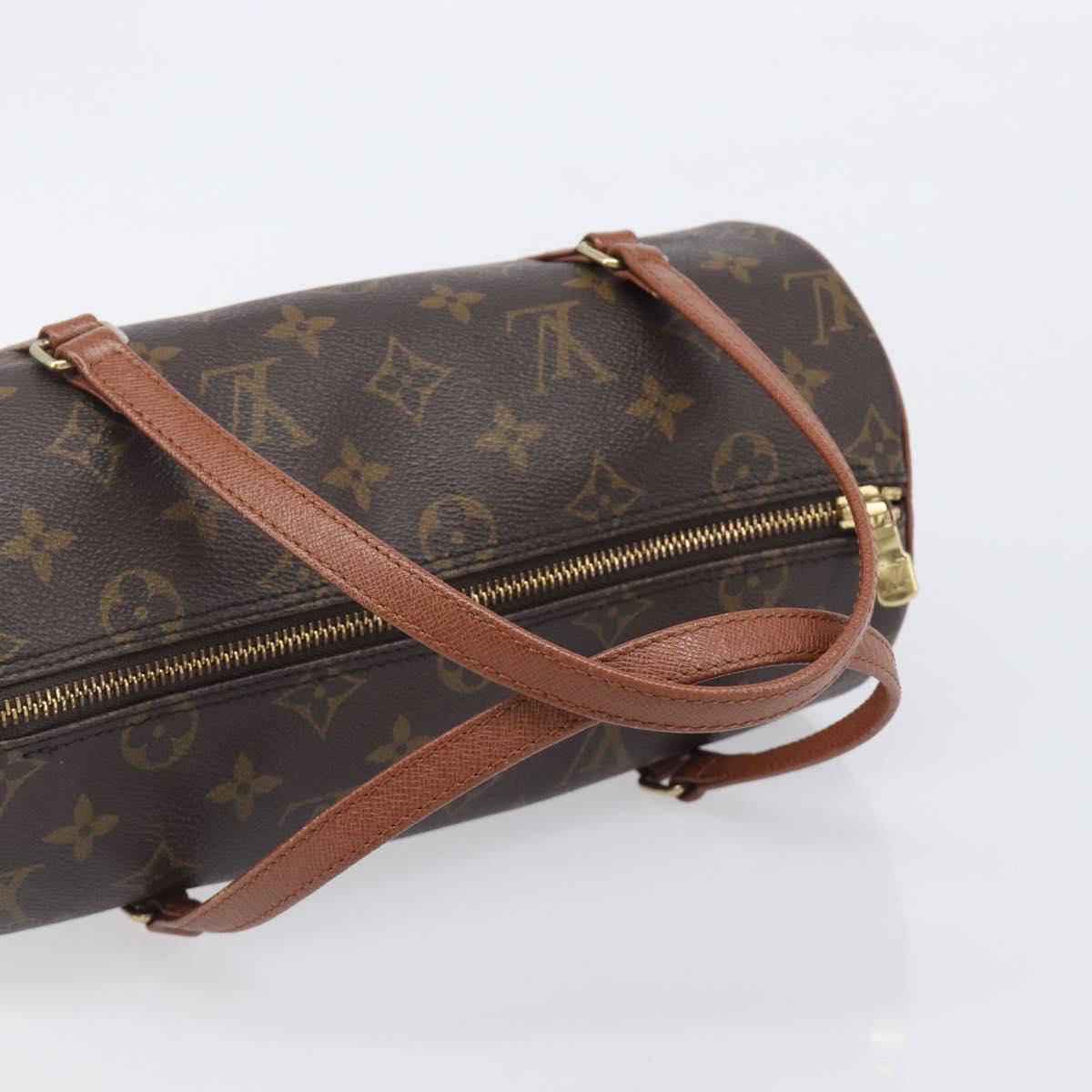 LOUIS VUITTON Monogram Papillon 26 Hand Bag M51386 LV Auth BA15902V