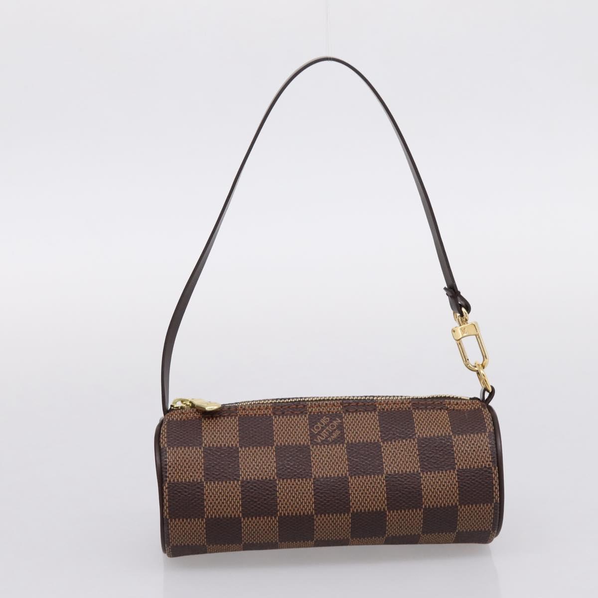 LOUIS VUITTON Damier Ebene Papillon 30 Hand Bag N51303 LV Auth BA15903V