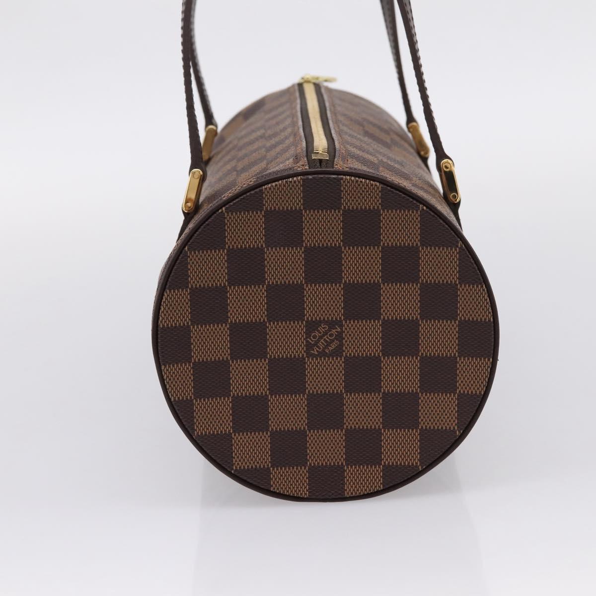 LOUIS VUITTON Damier Ebene Papillon 30 Hand Bag N51303 LV Auth BA15903V