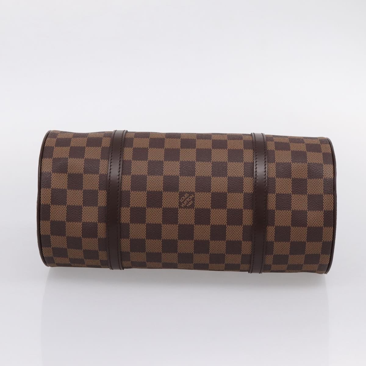 LOUIS VUITTON Damier Ebene Papillon 30 Hand Bag N51303 LV Auth BA15903V