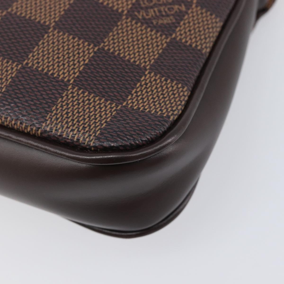 LOUIS VUITTON Damier Ebene Navona Accessory Pouch N51983 LV Auth BA15906V