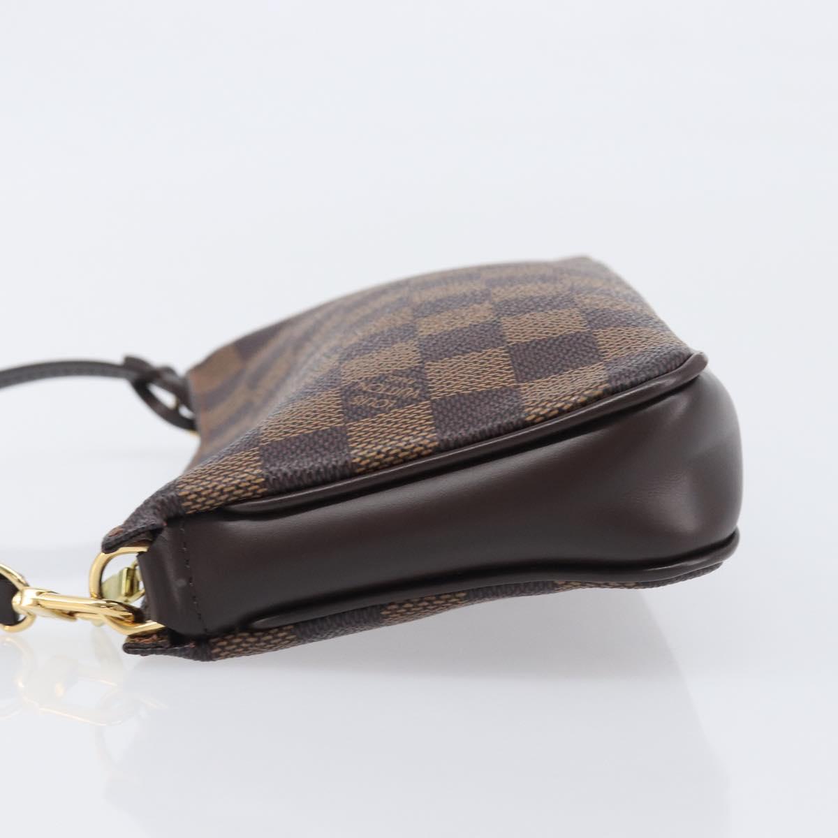 LOUIS VUITTON Damier Ebene Navona Accessory Pouch N51983 LV Auth BA15906V