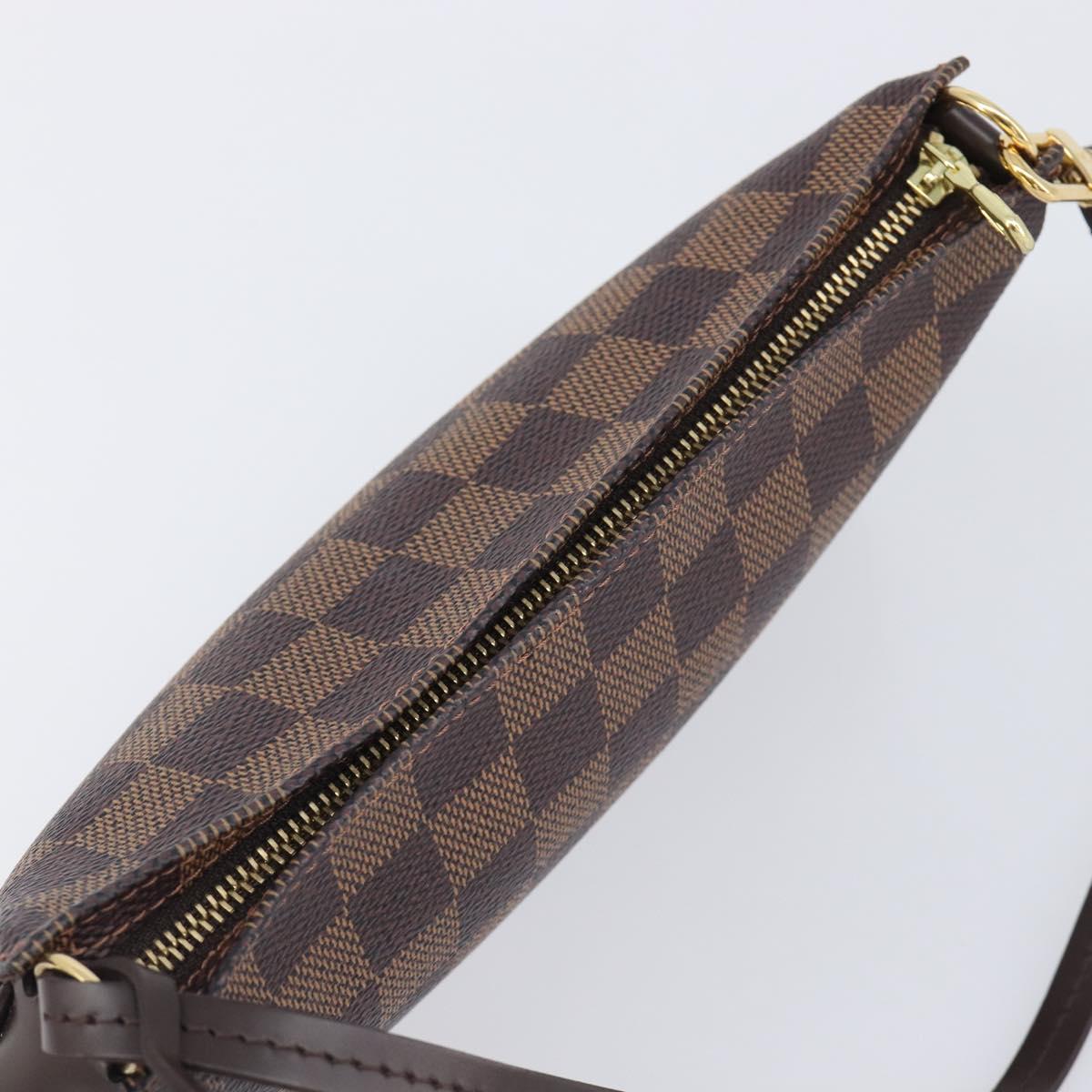 LOUIS VUITTON Damier Ebene Navona Accessory Pouch N51983 LV Auth BA15906V