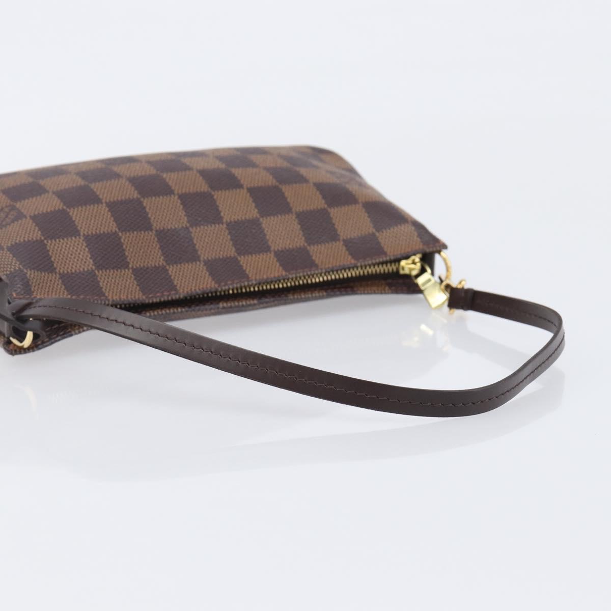 LOUIS VUITTON Damier Ebene Navona Accessory Pouch N51983 LV Auth BA15906V