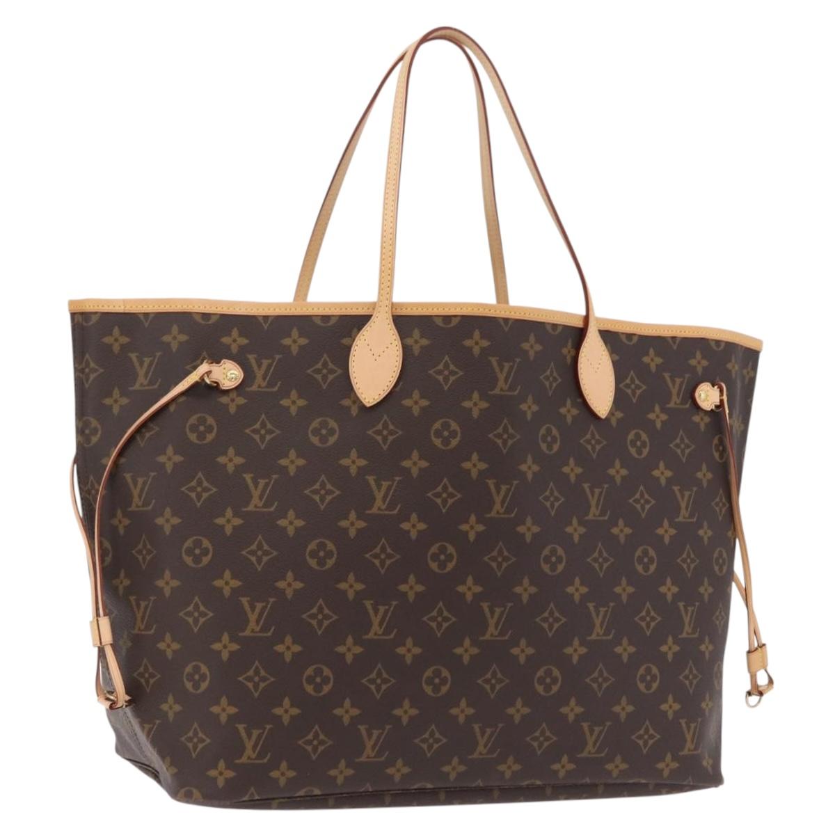 LOUIS VUITTON Monogram Neverfull GM Tote Bag M40157 LV Auth BA15950SAM