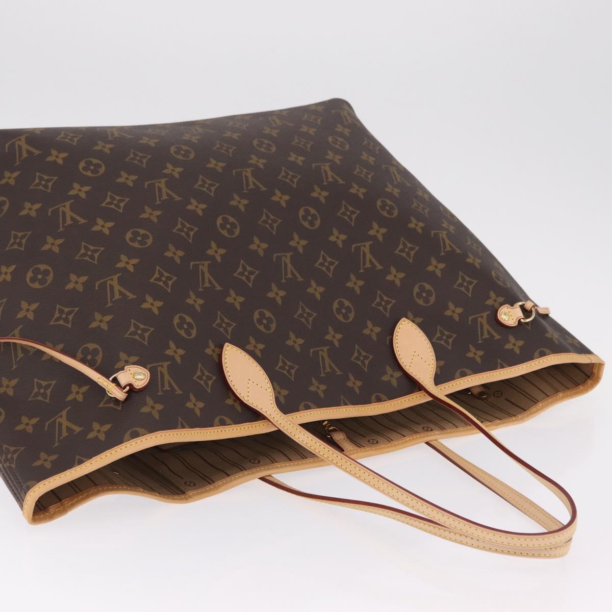 LOUIS VUITTON Monogram Neverfull GM Tote Bag M40157 LV Auth BA15950SAM