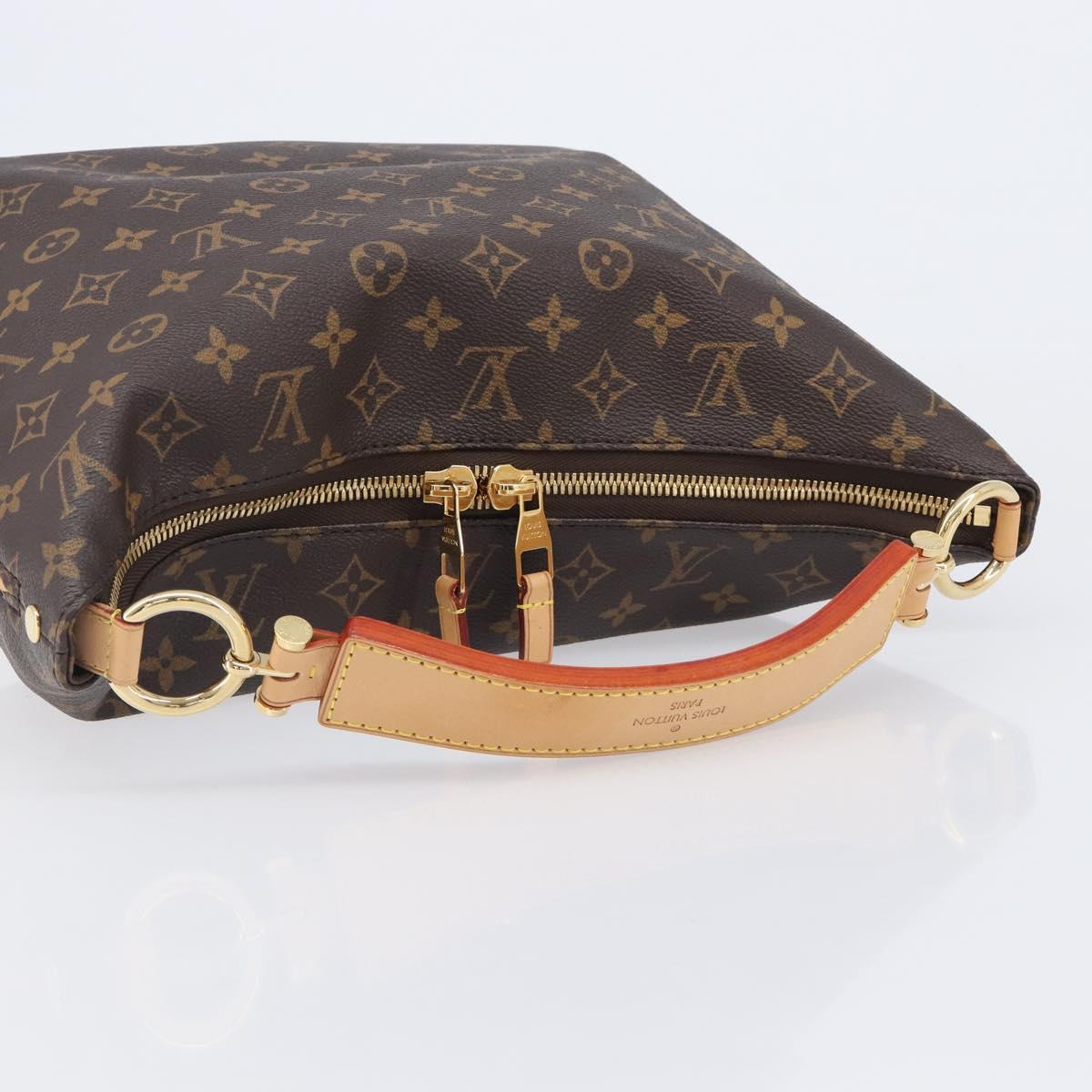LOUIS VUITTON Monogram Sully PM Hand Bag M40586 LV Auth BA15952M