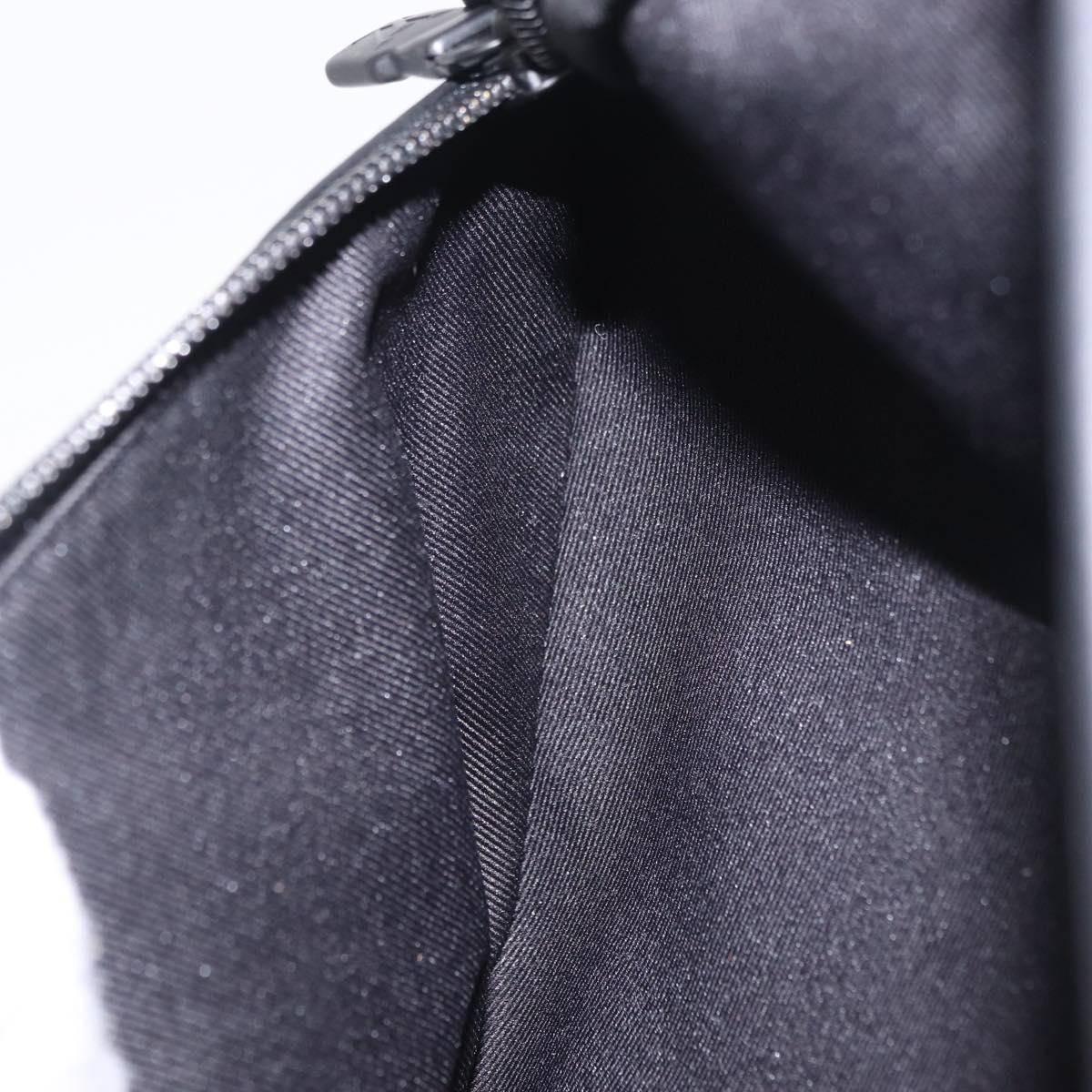 LOUIS VUITTON Monogram Shadow Discovery Bum Bag Black M44388 LV Auth BA15954M