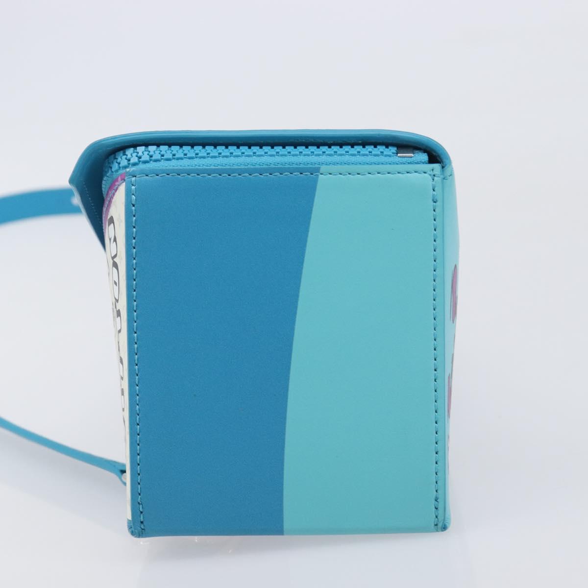 LOUIS VUITTON Monogram sandwich box Hand Bag Blue M82029 LV Auth BA15974SAM