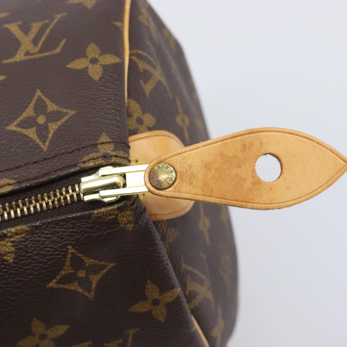 LOUIS VUITTON Monogram Speedy 30 Hand Bag M41526 LV Auth BA15990V