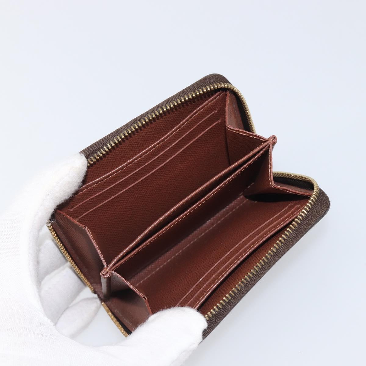 LOUIS VUITTON Monogram Zippy Coin Purse M60067 LV Auth BA15995