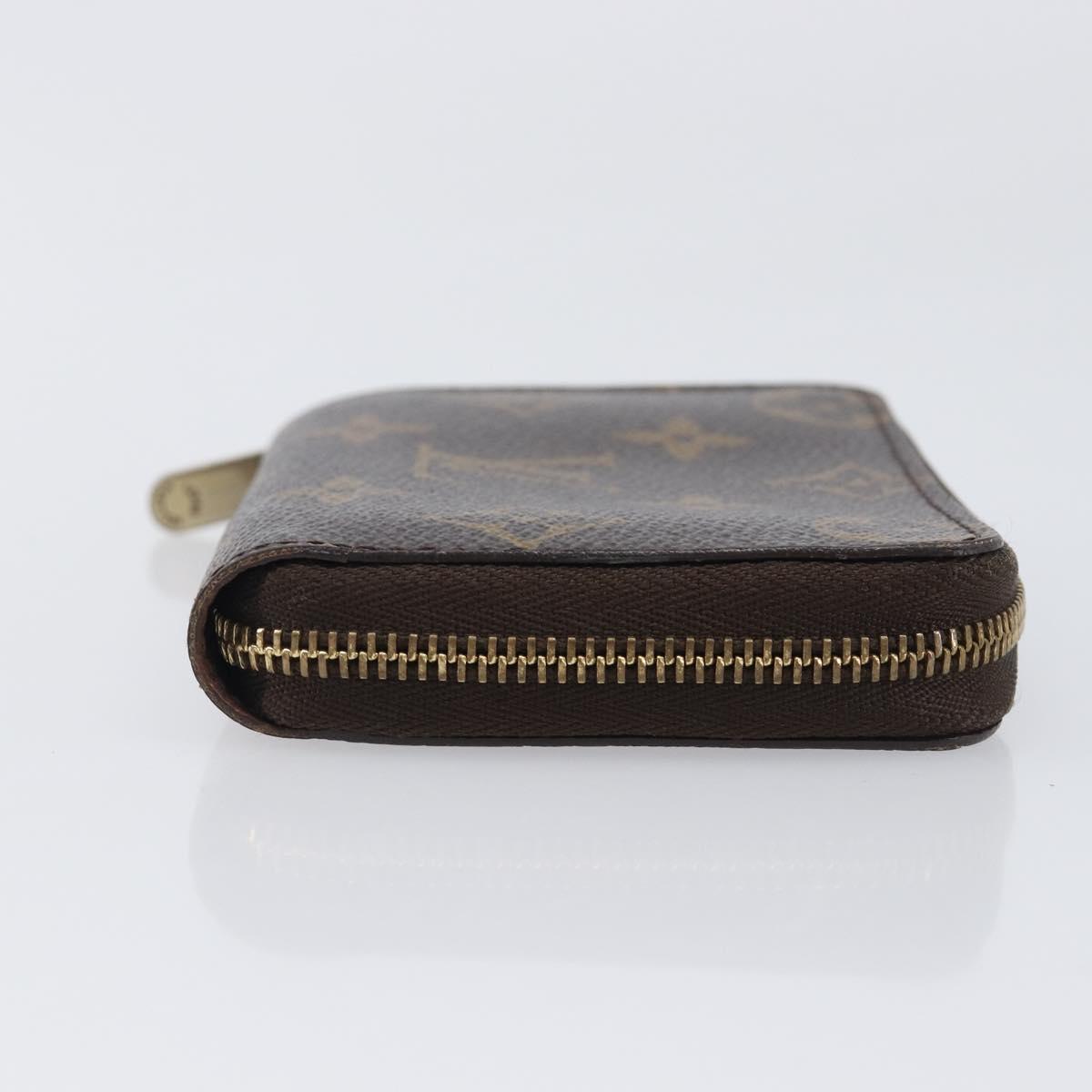 LOUIS VUITTON Monogram Zippy Coin Purse M60067 LV Auth BA15995