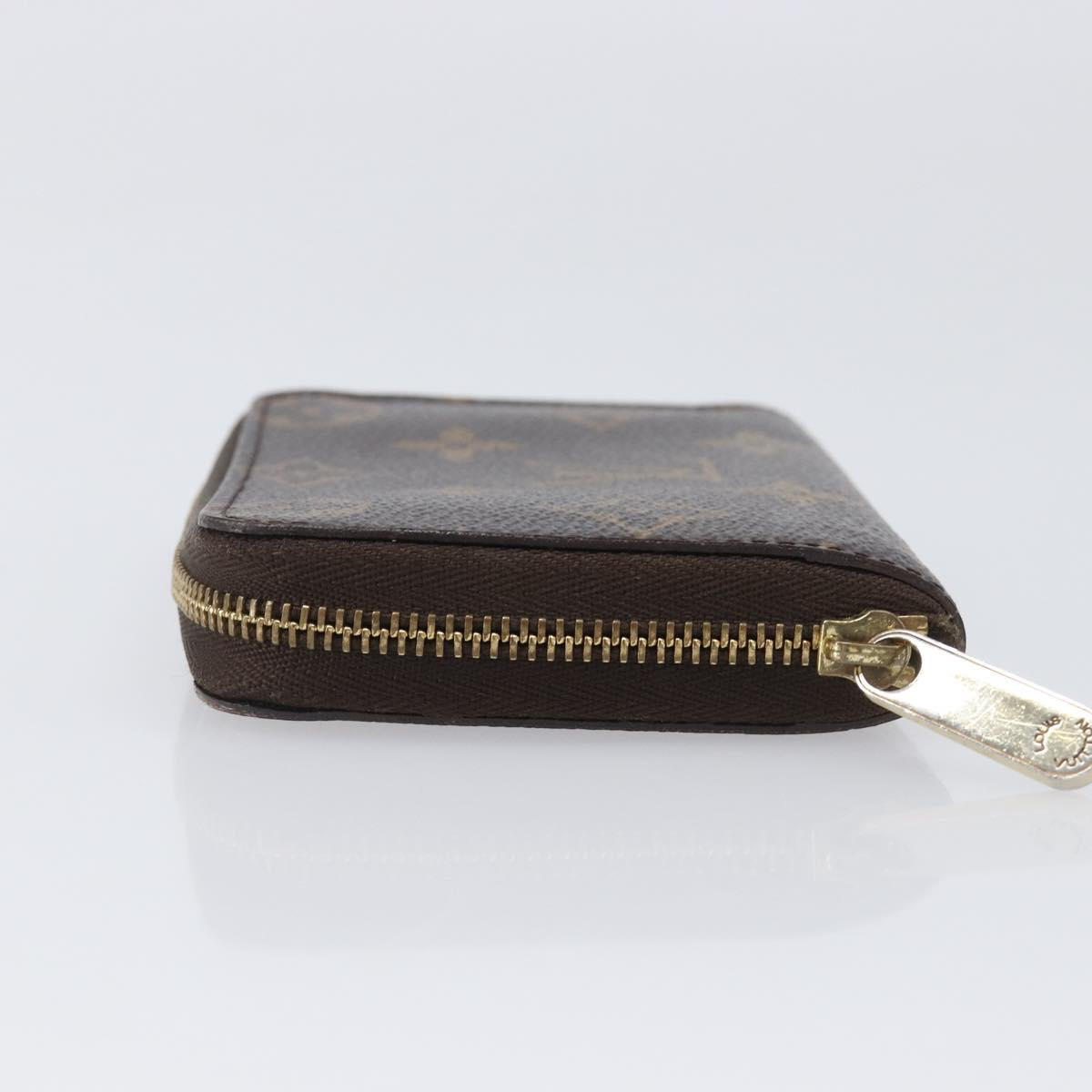 LOUIS VUITTON Monogram Zippy Coin Purse M60067 LV Auth BA15995