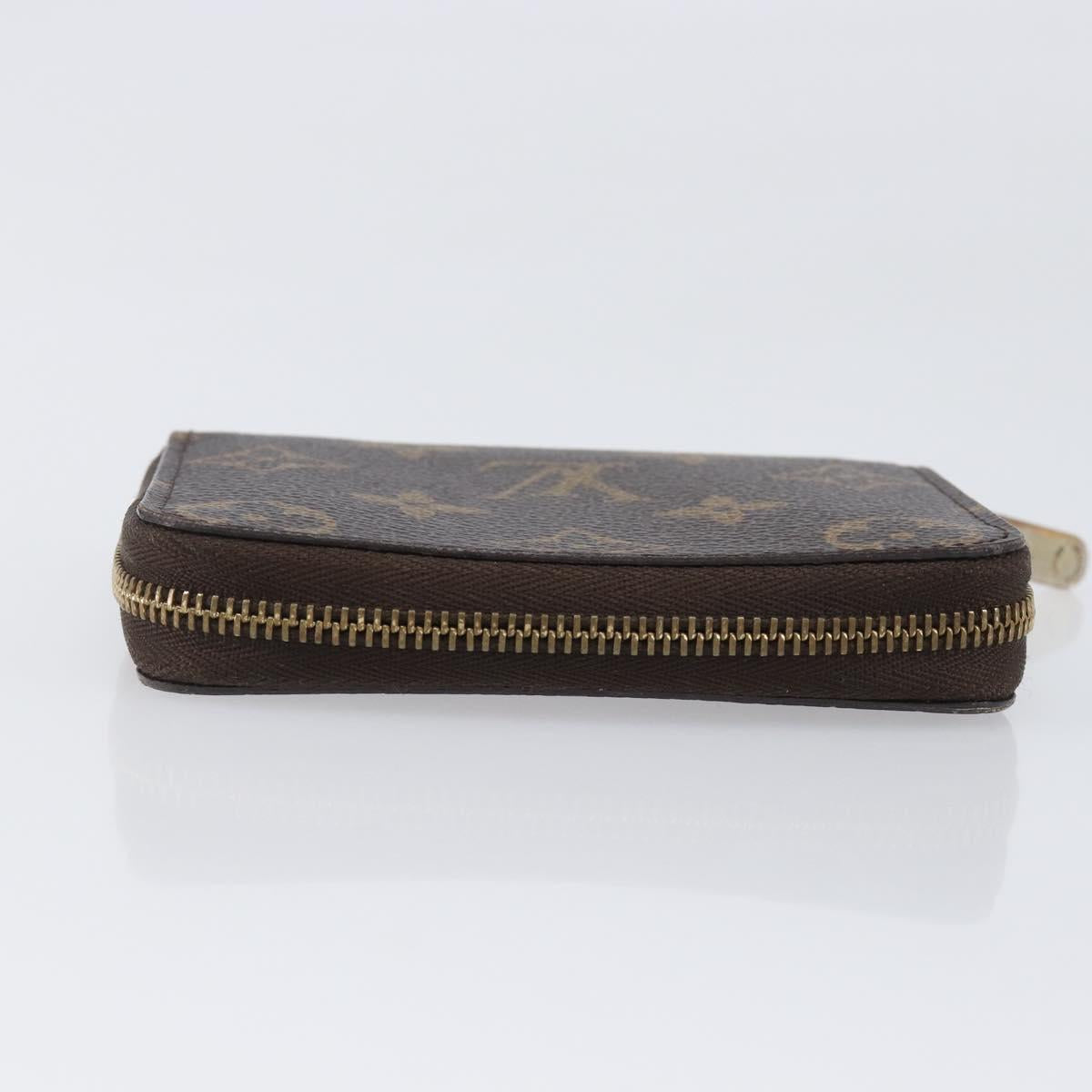 LOUIS VUITTON Monogram Zippy Coin Purse M60067 LV Auth BA15995