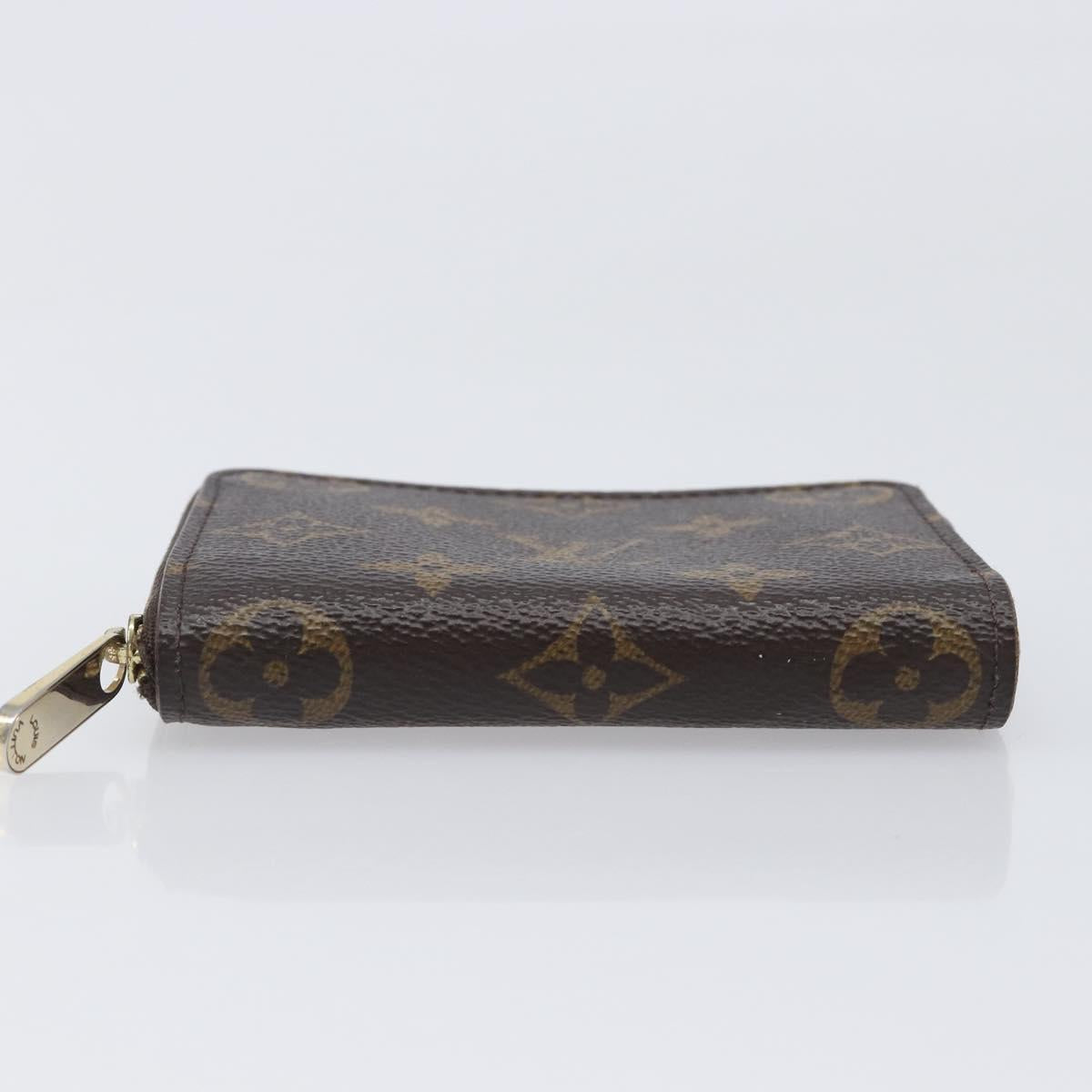 LOUIS VUITTON Monogram Zippy Coin Purse M60067 LV Auth BA15995