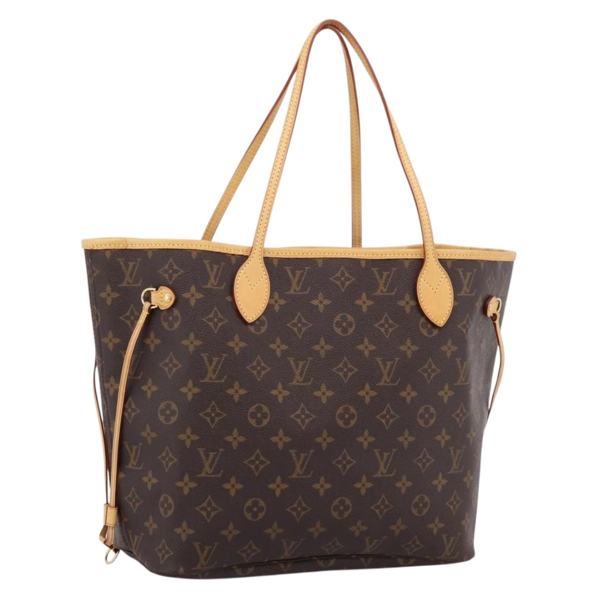 LOUIS VUITTON Monogram Neverfull MM Tote Bag M40156 LV Auth BA15996V