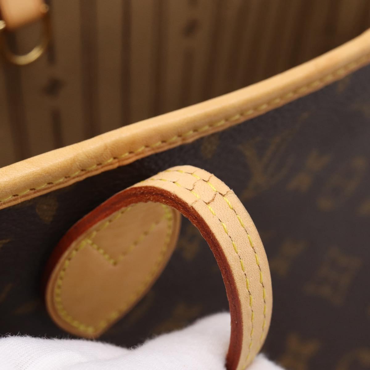 LOUIS VUITTON Monogram Neverfull MM Tote Bag M40156 LV Auth BA15996V