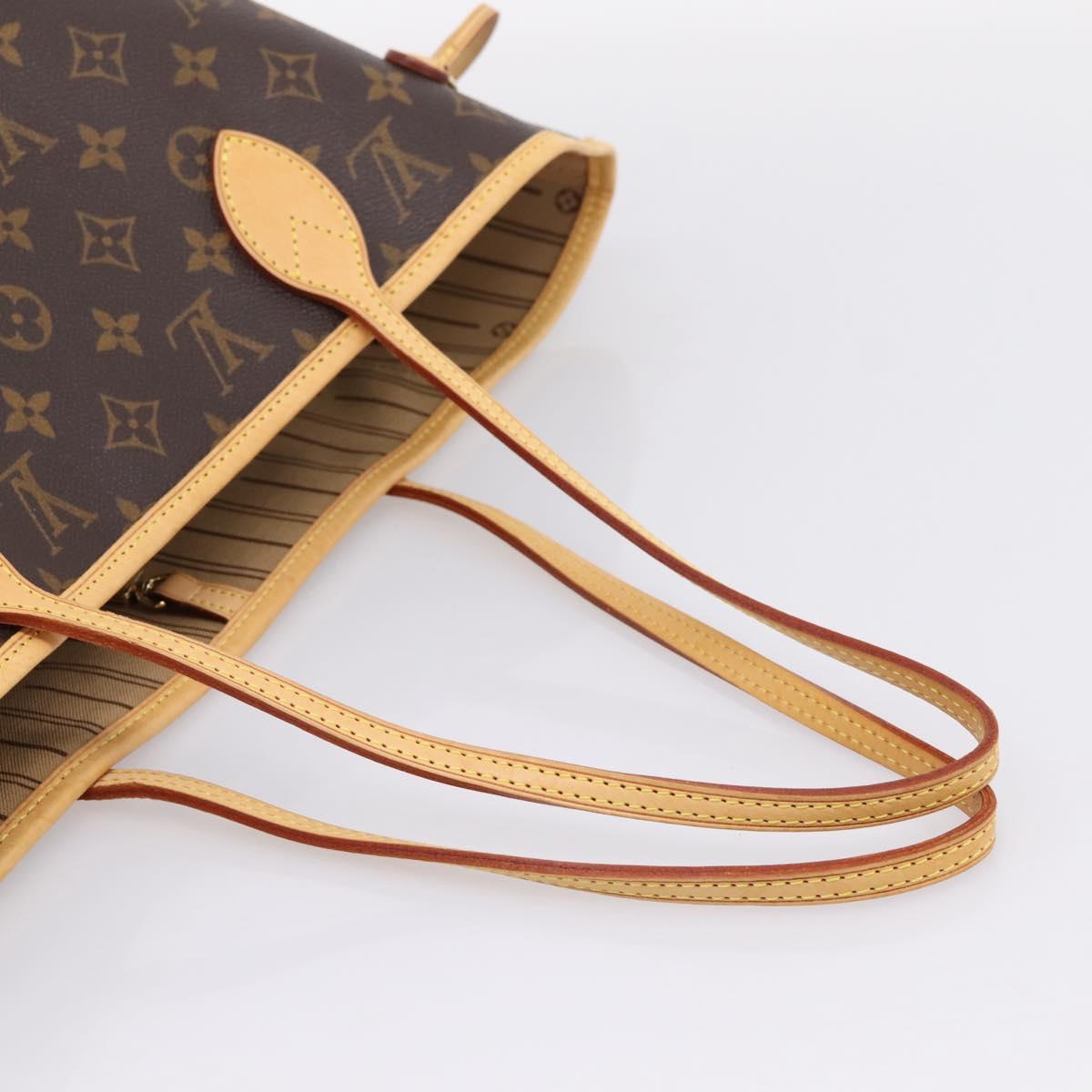 LOUIS VUITTON Monogram Neverfull MM Tote Bag M40156 LV Auth BA15996V
