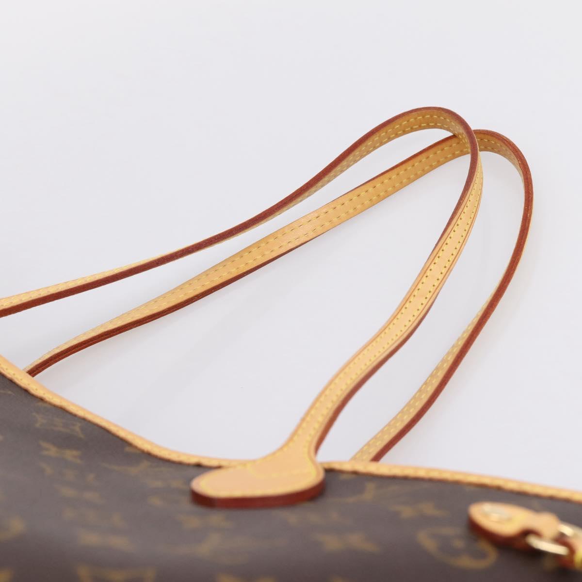 LOUIS VUITTON Monogram Neverfull MM Tote Bag M40156 LV Auth BA15996V