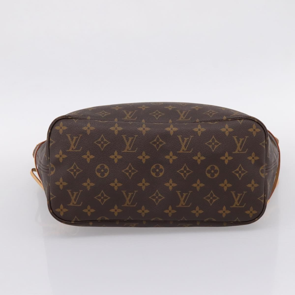 LOUIS VUITTON Monogram Neverfull MM Tote Bag M40156 LV Auth BA15996V