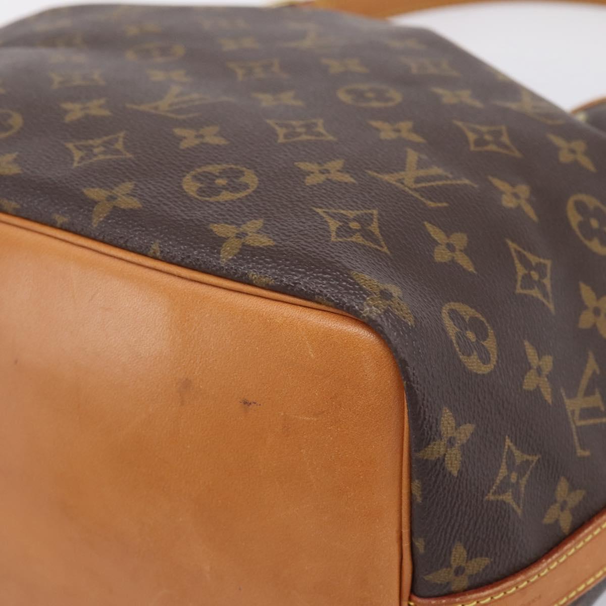 LOUIS VUITTON Monogram Petit Noe Shoulder Bag M42226 LV Auth BA15998V
