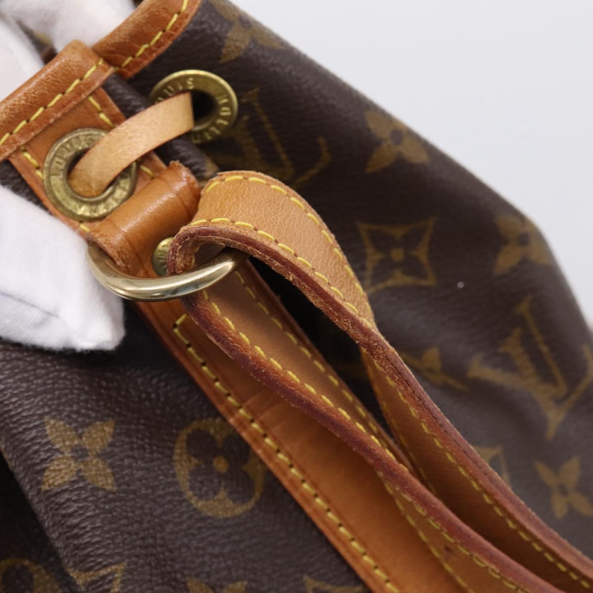 LOUIS VUITTON Monogram Petit Noe Shoulder Bag M42226 LV Auth BA15998V