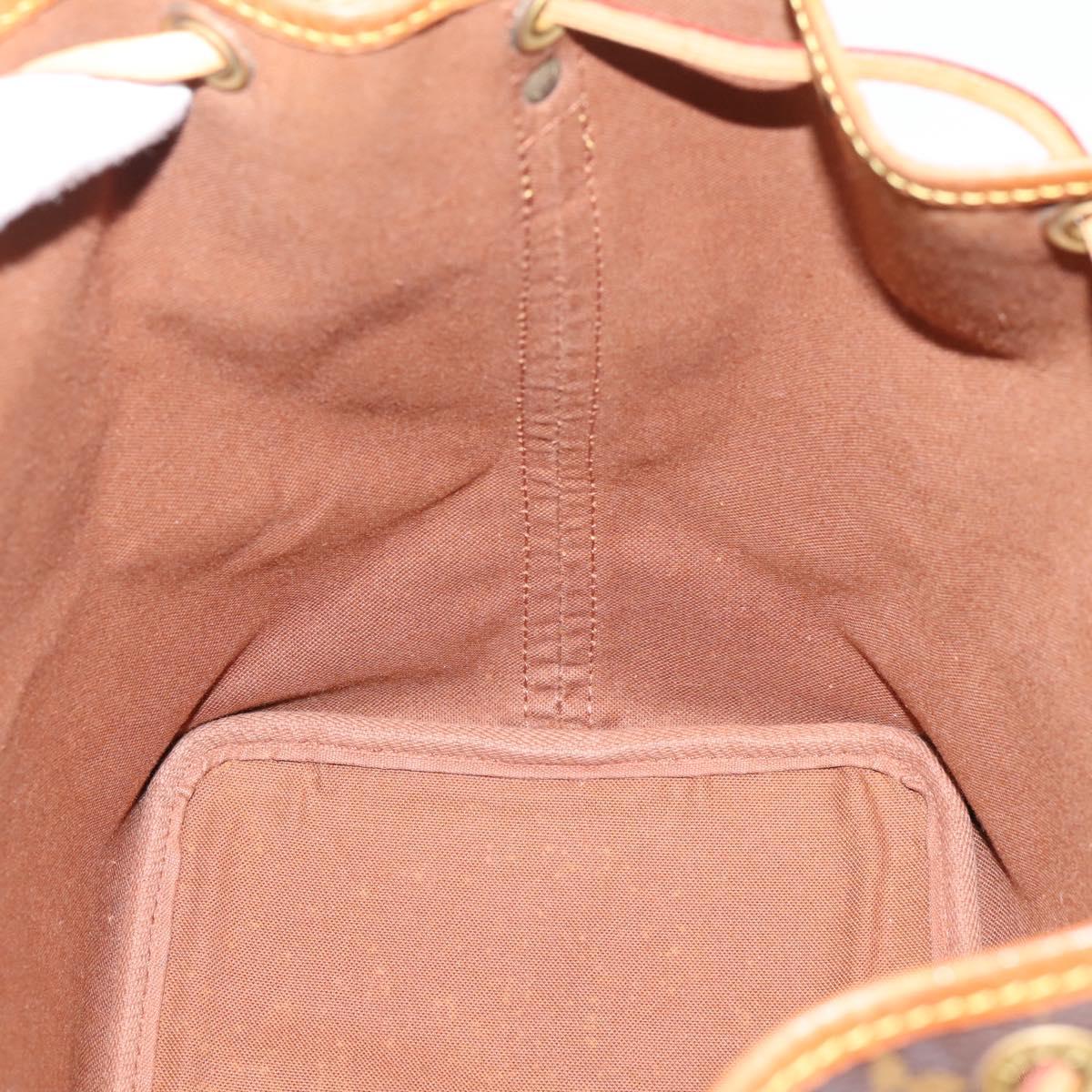 LOUIS VUITTON Monogram Petit Noe Shoulder Bag M42226 LV Auth BA15998V