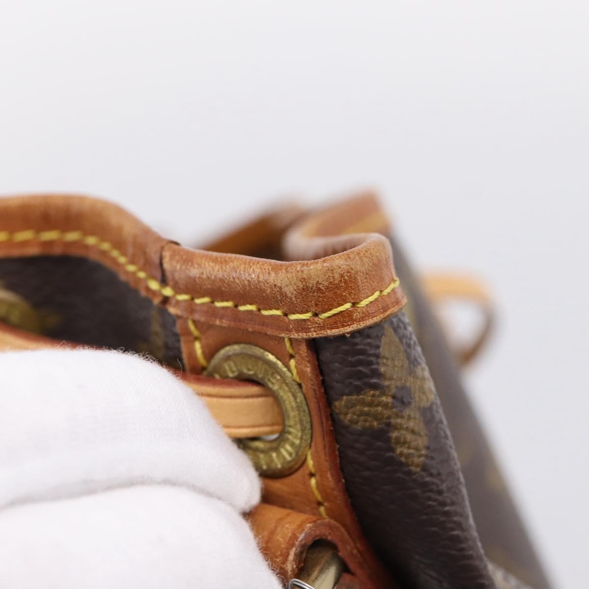 LOUIS VUITTON Monogram Petit Noe Shoulder Bag M42226 LV Auth BA15998V
