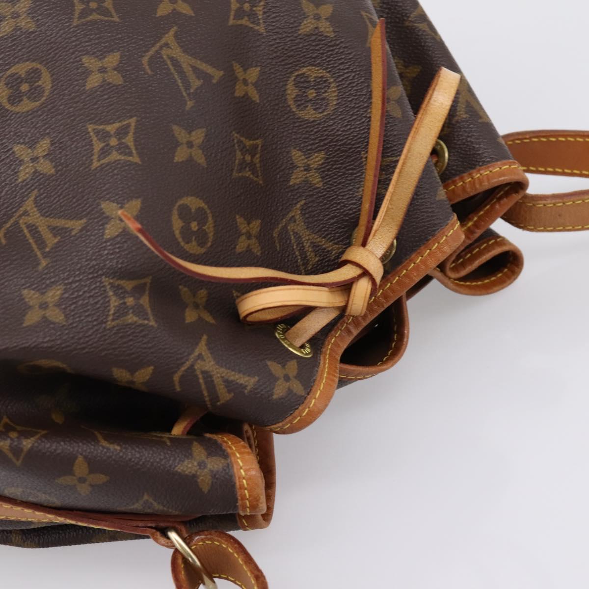 LOUIS VUITTON Monogram Petit Noe Shoulder Bag M42226 LV Auth BA15998V