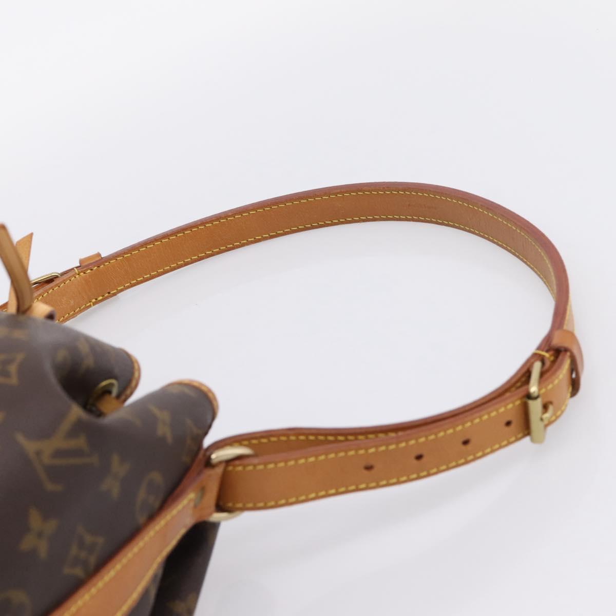 LOUIS VUITTON Monogram Petit Noe Shoulder Bag M42226 LV Auth BA15998V