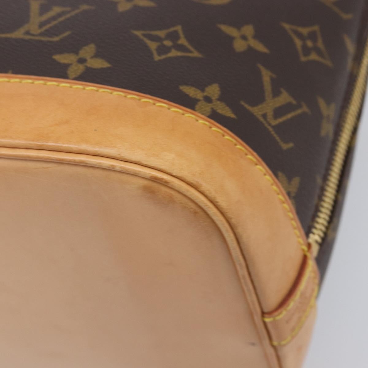 LOUIS VUITTON Monogram Alma Hand Bag M51130 LV Auth BA15999V