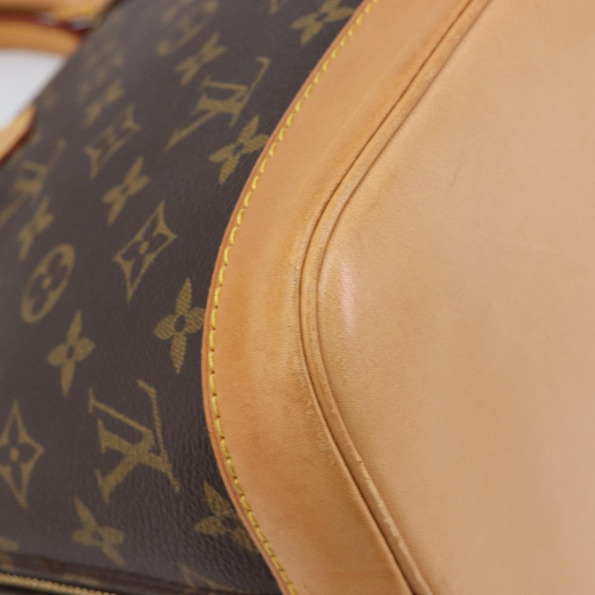 LOUIS VUITTON Monogram Alma Hand Bag M51130 LV Auth BA15999V