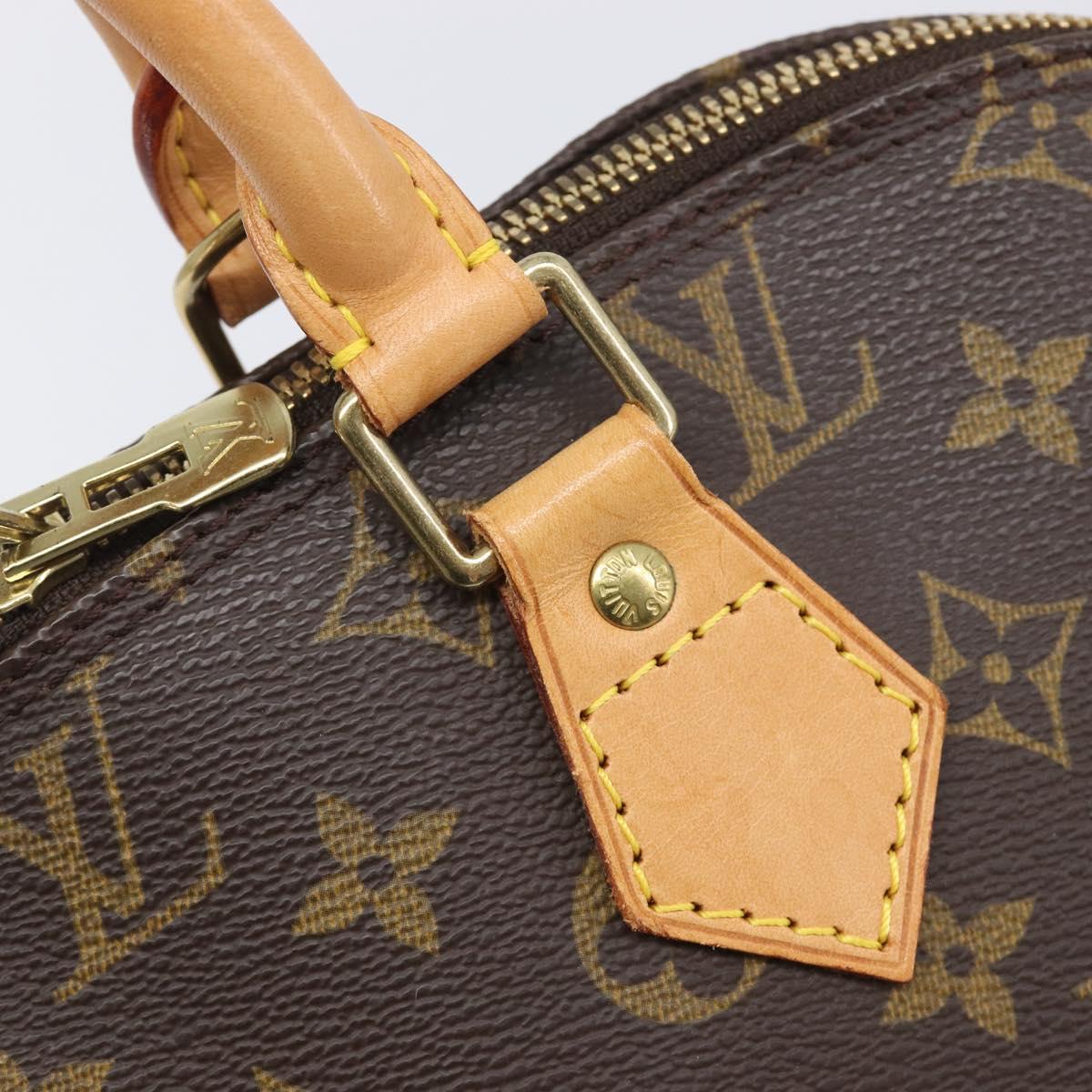 LOUIS VUITTON Monogram Alma Hand Bag M51130 LV Auth BA15999V