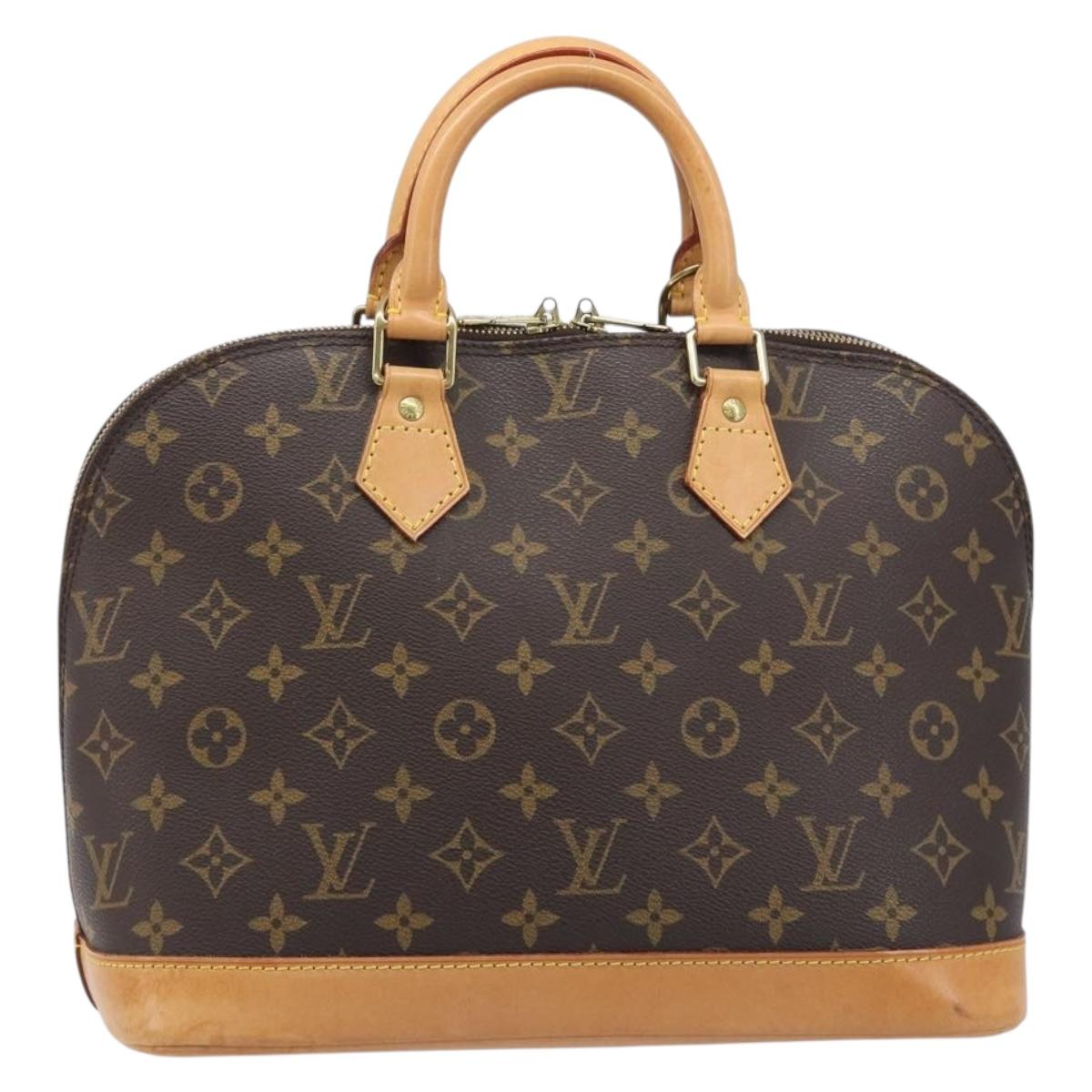 LOUIS VUITTON Monogram Alma Hand Bag M51130 LV Auth BA15999V
