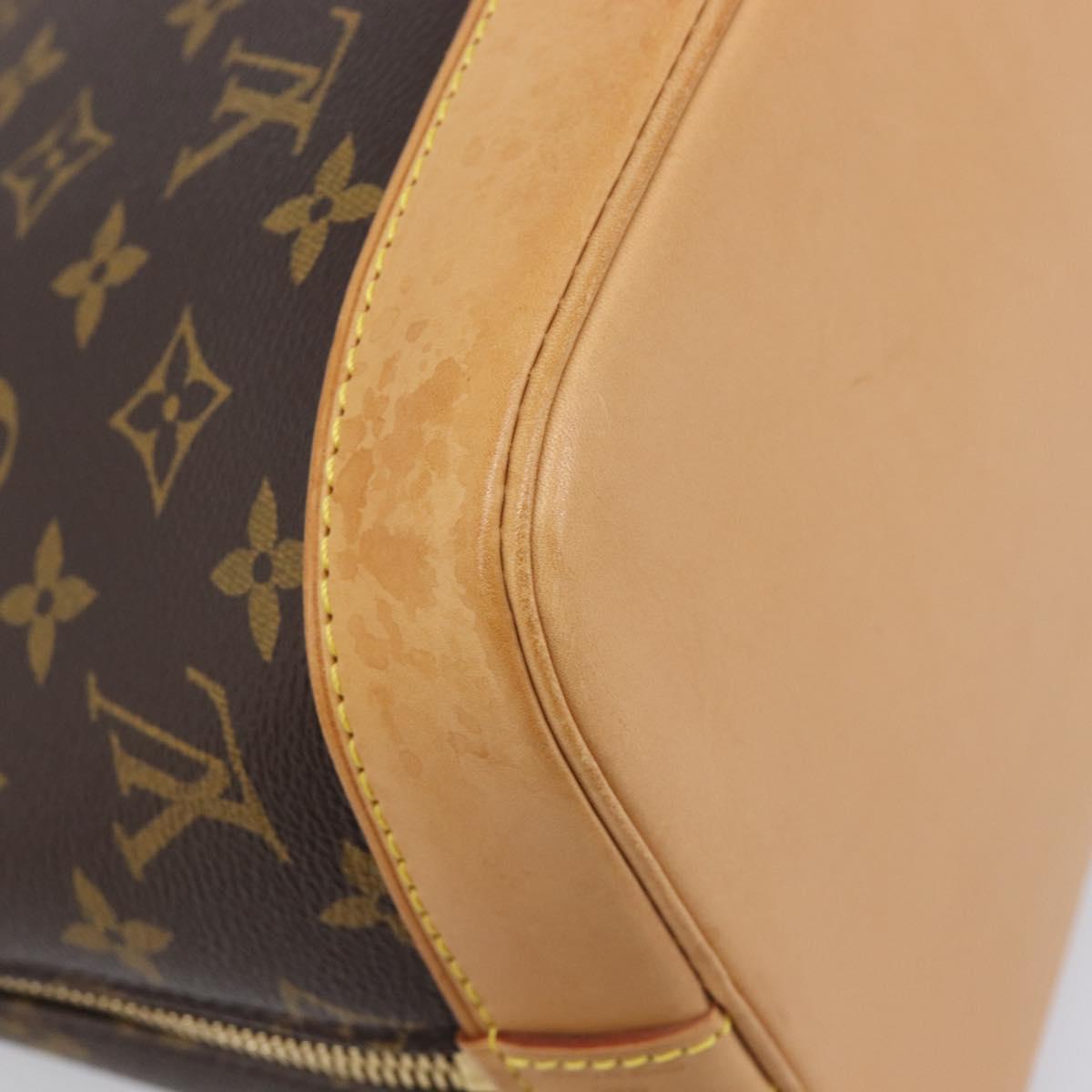 LOUIS VUITTON Monogram Alma Hand Bag M51130 LV Auth BA16000V