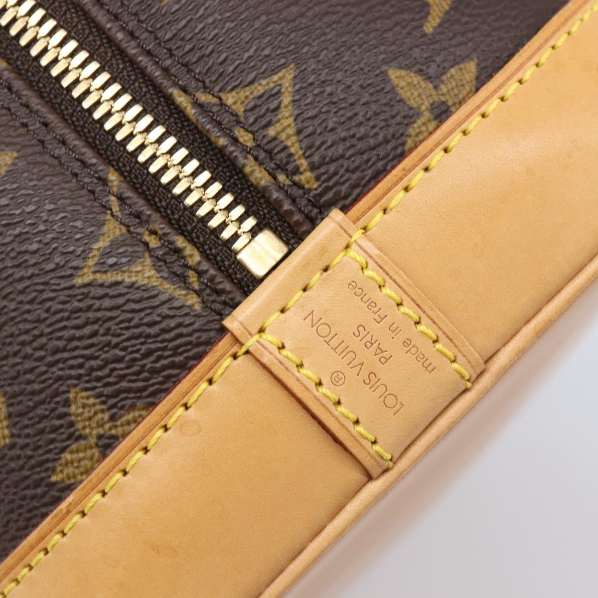 LOUIS VUITTON Monogram Alma Hand Bag M51130 LV Auth BA16000V