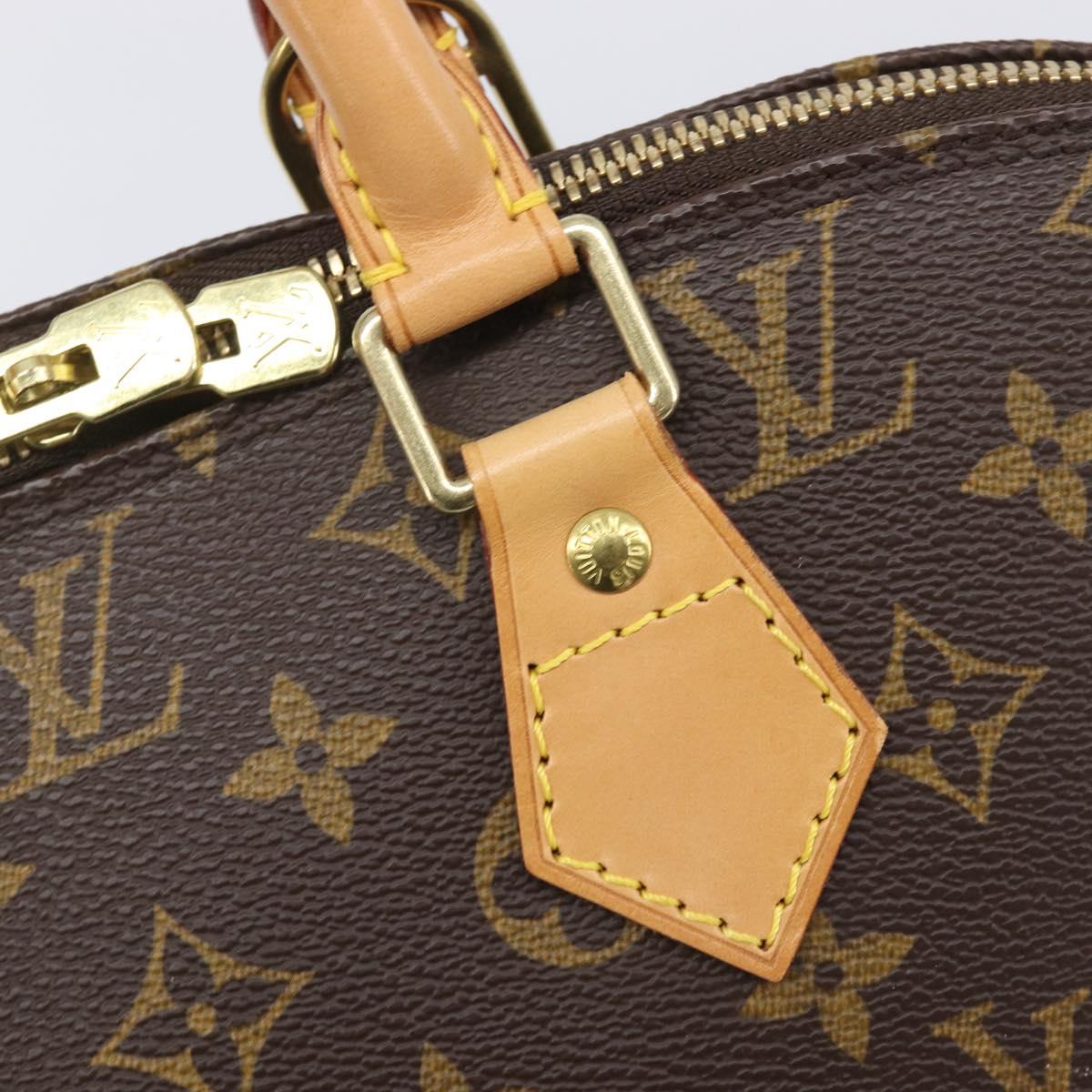 LOUIS VUITTON Monogram Alma Hand Bag M51130 LV Auth BA16000V