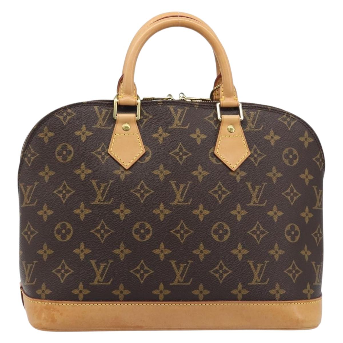 LOUIS VUITTON Monogram Alma Hand Bag M51130 LV Auth BA16000V