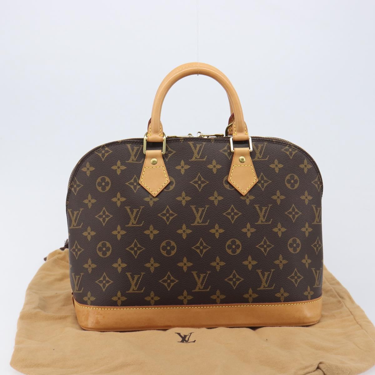 LOUIS VUITTON Monogram Alma Hand Bag M51130 LV Auth BA16000V