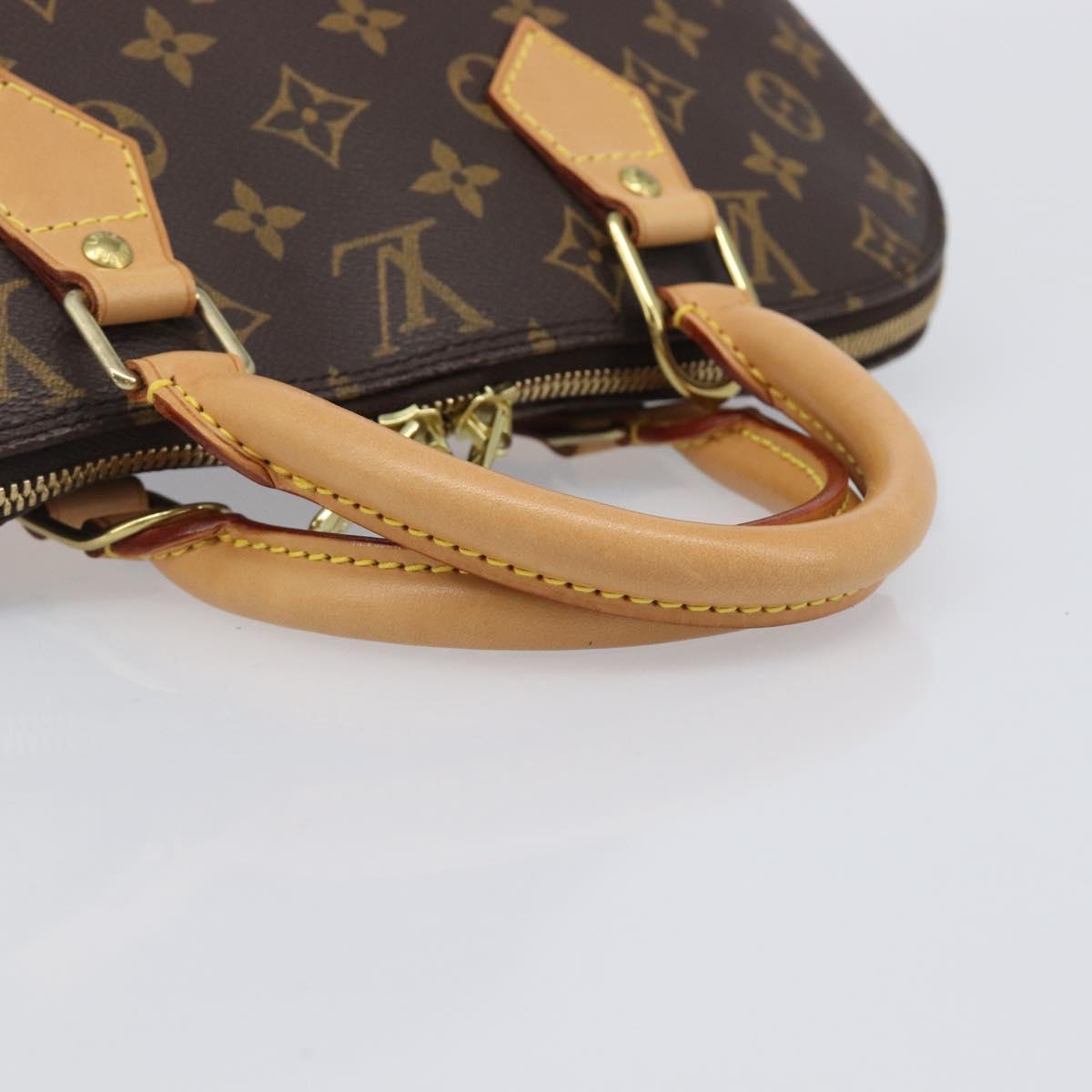 LOUIS VUITTON Monogram Alma Hand Bag M51130 LV Auth BA16000V