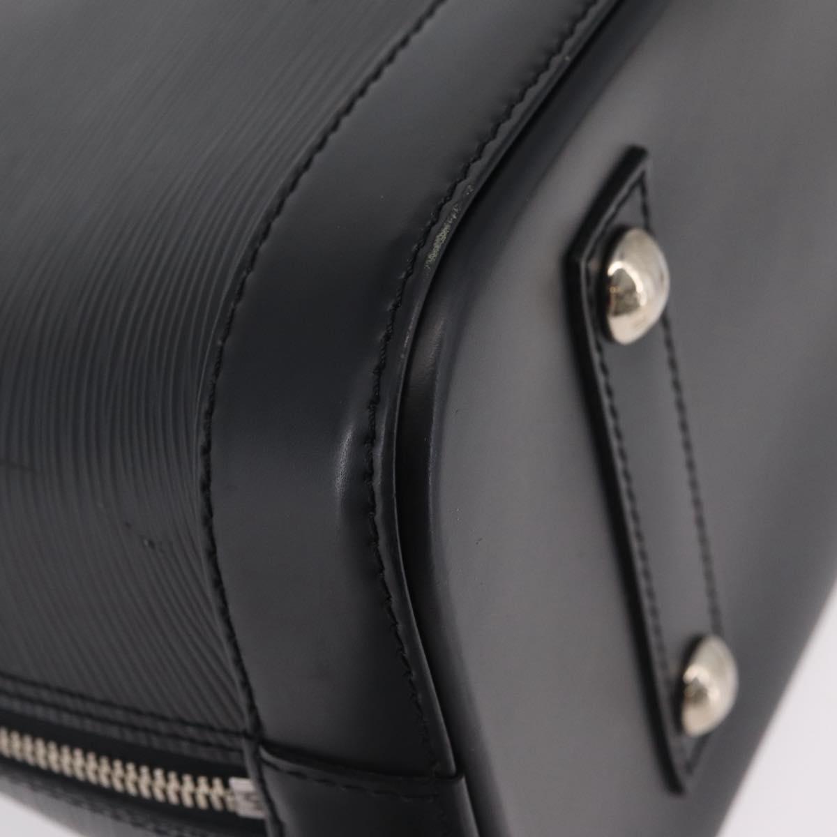 LOUIS VUITTON Epi Alma Hand Bag Noir Black M52142 LV Auth BA16001A