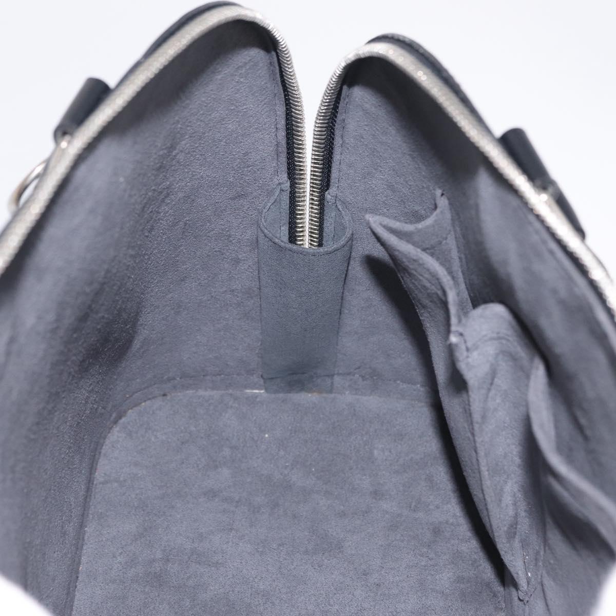 LOUIS VUITTON Epi Alma Hand Bag Noir Black M52142 LV Auth BA16001A