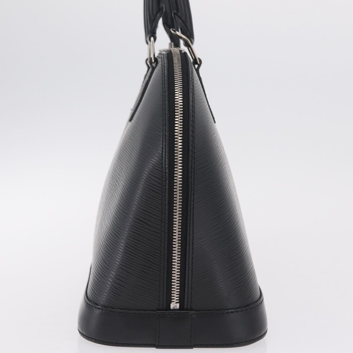 LOUIS VUITTON Epi Alma Hand Bag Noir Black M52142 LV Auth BA16001A