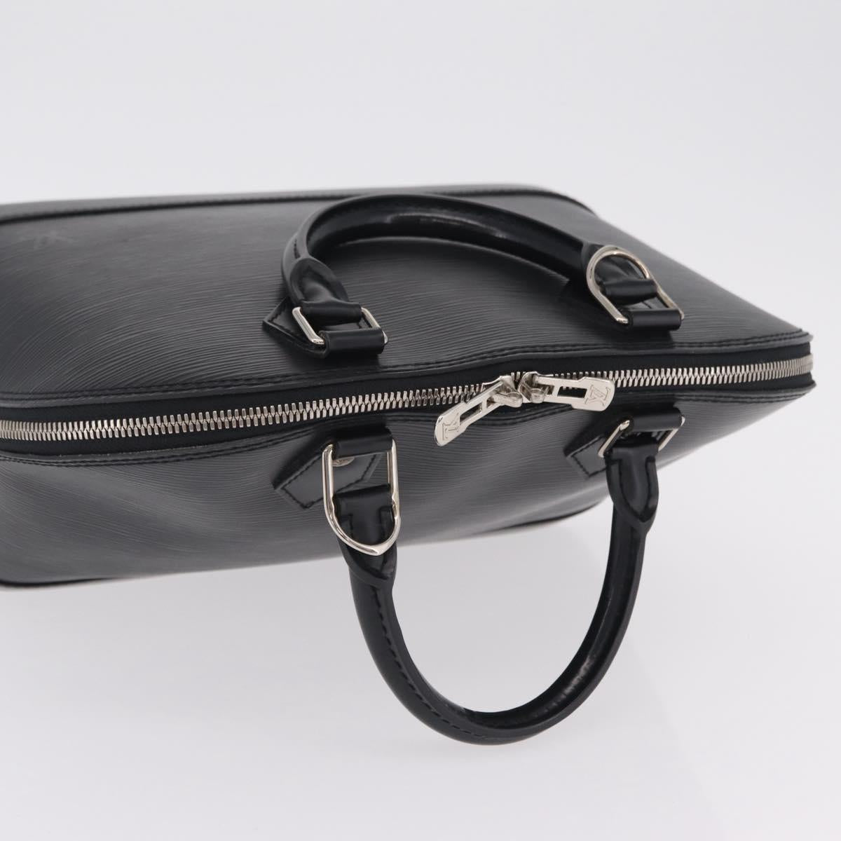 LOUIS VUITTON Epi Alma Hand Bag Noir Black M52142 LV Auth BA16001A
