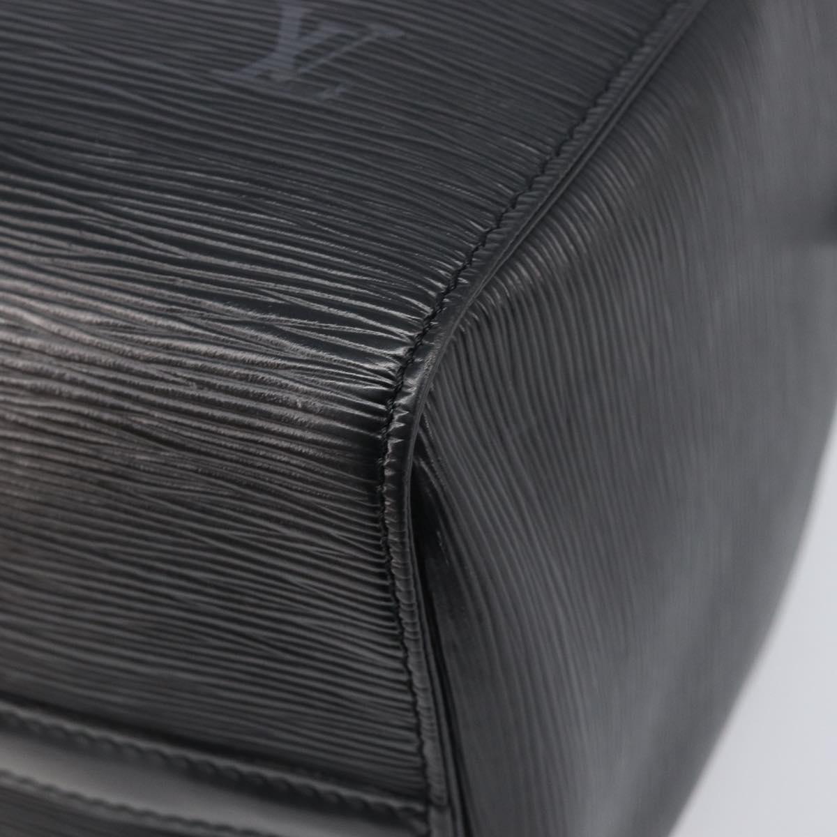 LOUIS VUITTON Epi Speedy 30 Hand Bag Noir M43002 LV Auth BA16002V