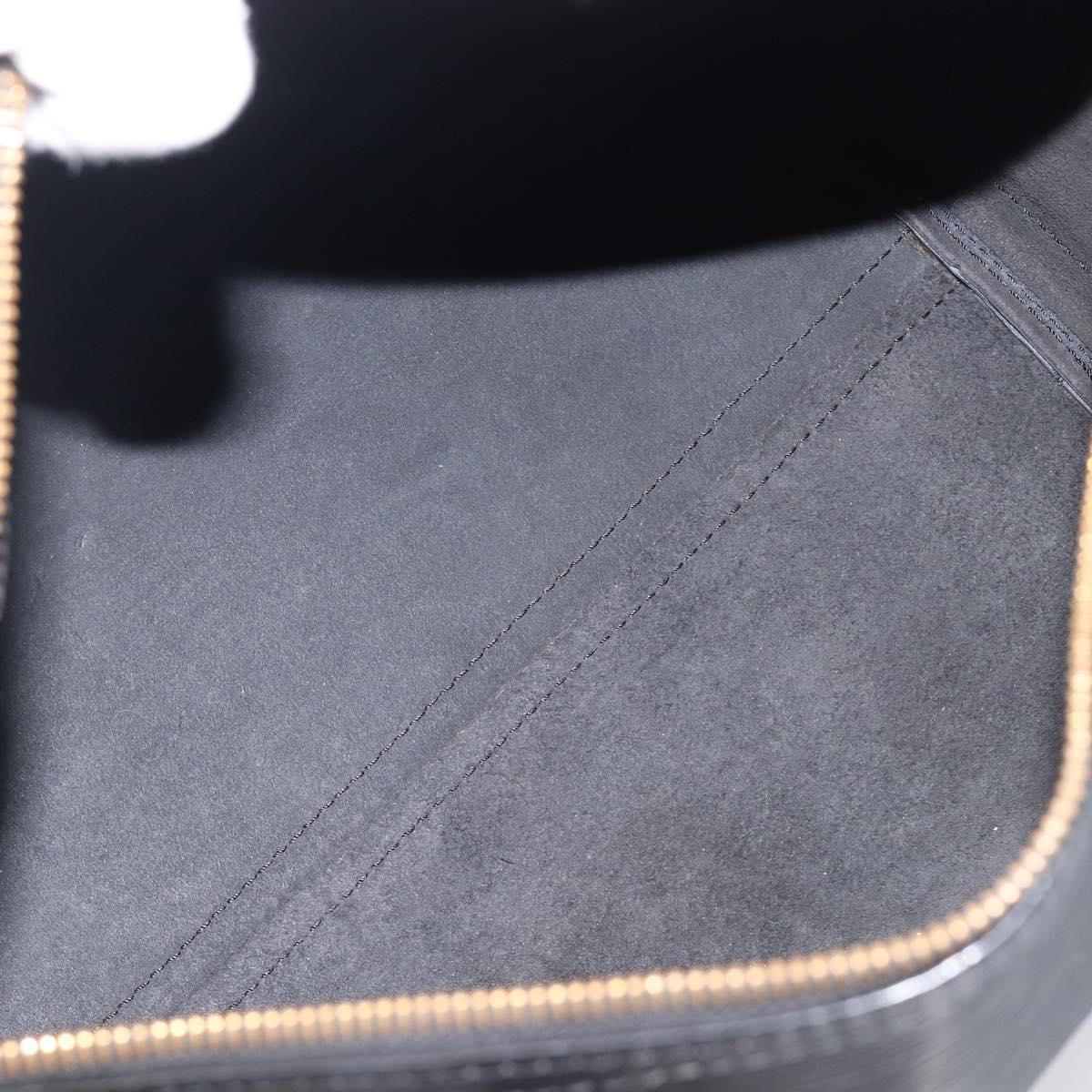 LOUIS VUITTON Epi Speedy 30 Hand Bag Noir M43002 LV Auth BA16002V