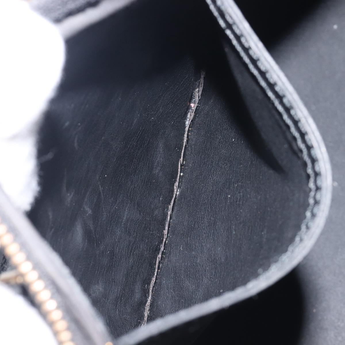LOUIS VUITTON Epi Speedy 30 Hand Bag Noir M43002 LV Auth BA16002V
