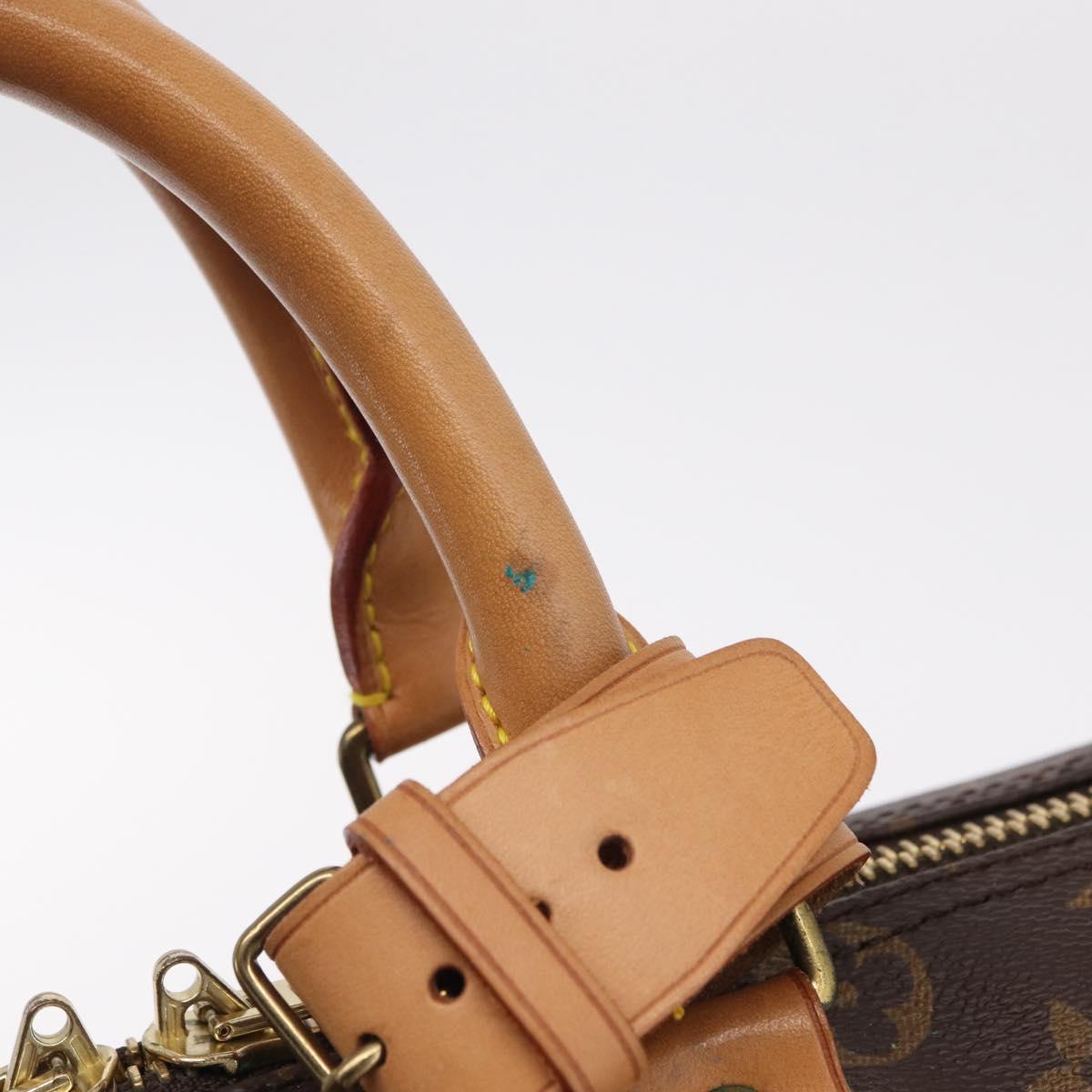 LOUIS VUITTON Monogram Keepall 45 Boston Bag M41428 LV Auth BA16013V